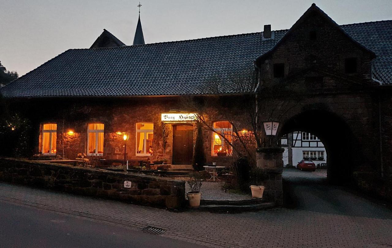 Gasthof Burg Hausen Hotel Heimbach Bagian luar foto