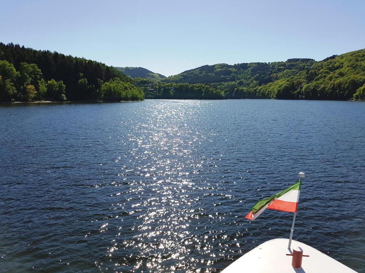 Gasthof Burg Hausen Hotel Heimbach Bagian luar foto